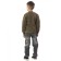 Bomber for a boy, height 104 cm, khaki color