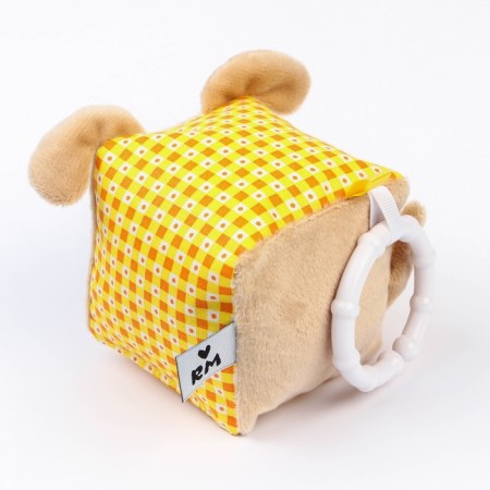 Toy soft cube "puppy", crumbs-2