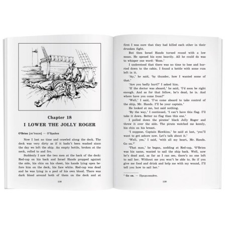 Foreign Language Book. Treasure Island. Home reading. Stevenson R.-3