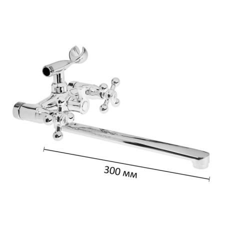 Accoona A7171-2 bathtub, two-wound, brass, chrome-1