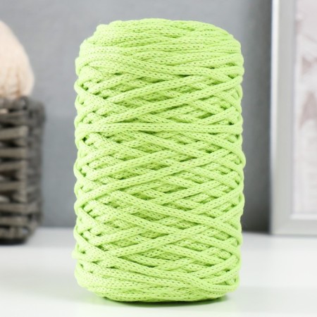 Knitting cord without core 70% cotton, 30% polyester width 3mm 100m/160 ± 10g (120)