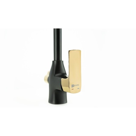 LEMARK URSUS LM7261BLR kitchen mixer, single -leaf, output for drinking, black-3