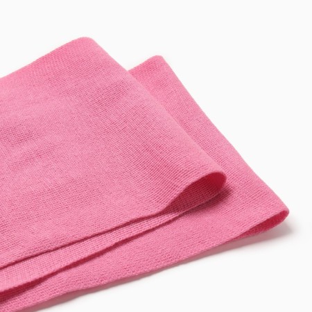 Children's scarf, pink color, size 144x20 cm-1