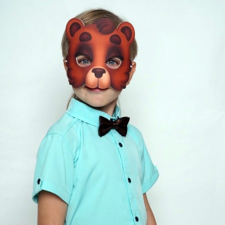 Puppet show. Mask "Bear"-2