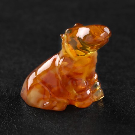 Souvenir "Hippo Little", amber
