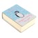 Notepad B8, 63 x 83 mm, 250 sheets Smart Journal, hard cover, tinted block 70 g/m2, mix