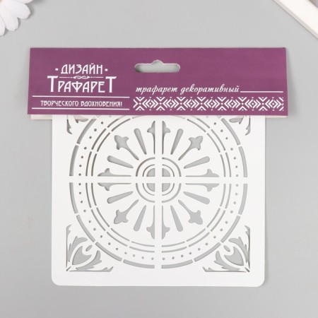 Tile stencil 15x15 cm-2