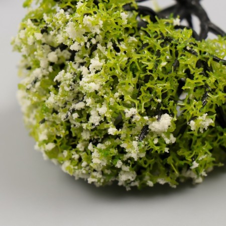 Artificial plant for creativity plastic "Blossoming apple tree" 9 cm-3