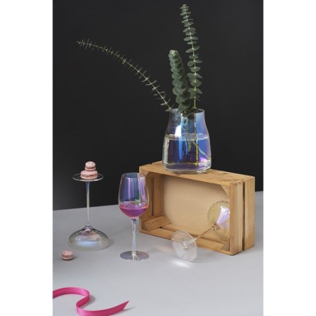 Bergenson Bjorn Agnis flower vase, 16 cm, pearl color-4