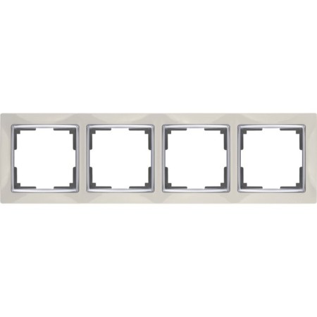 Frame for 4 posts WL03-FRAME-04-VORY, ivory color