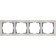 Frame for 4 posts WL03-FRAME-04-VORY, ivory color