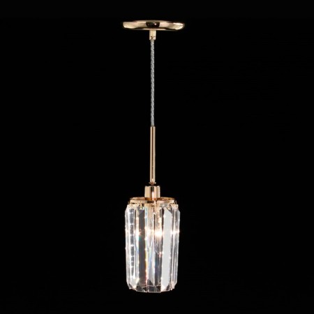 Syndi Syndes chandelier 1x60W E14 gold 15x15x30 cm