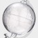 Beer Tower with a funnel "Earth ball", 1.9 l, silver color