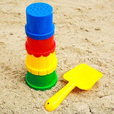 Set for playing the sand, Mix colors-8