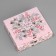 Folding Gift Box "New Year's Botanika", 20 x 18 x 5 cm, without tape, New Year