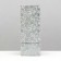 Paper package, packing, "lace", three -layer, silver, 8 x 5 x 21 cm