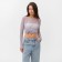 Jumper (longshille) Women's mesh mist, size 50, gray