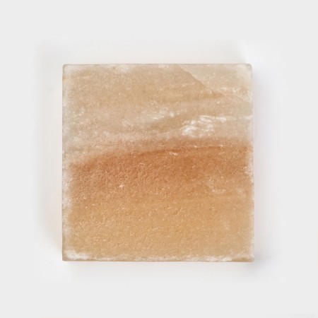 Brick made of Iranian mountain salt, 10x10x3 cm, color mix-3