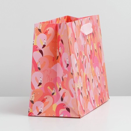 Package Gift Laminated Horizontal, Packaging, Flamingo, MS 18 x 23 x 10 cm-1