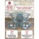 A set of baking pots Panairo Sogretta, with a lid, heat -resistant glass, 0.7 l, 16 objects