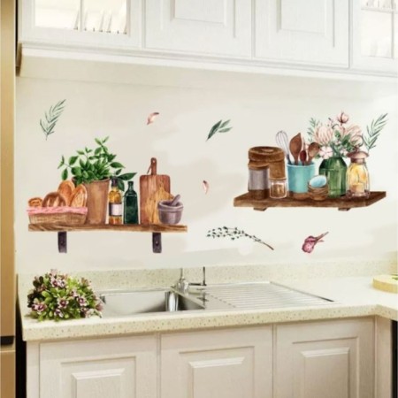 Stick plastic interior color "kitchen shelves" 30x90 cm