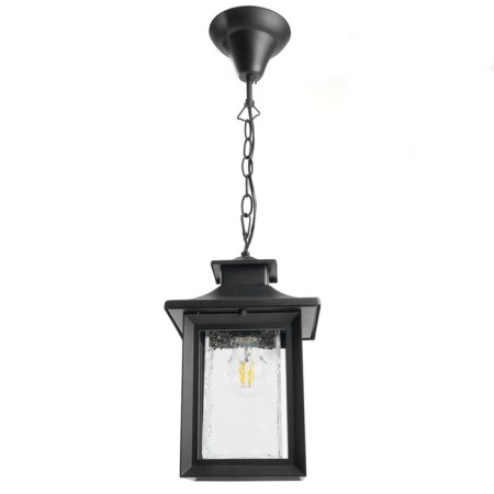 Sadovo-park lamp Feron PL555, IP44, E27, 60 W, 200x200x400 mm, black color-1