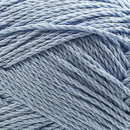 Yarn "soft cotton" 70% cotton, 30% nylon 220m/100g (015 blue)-5