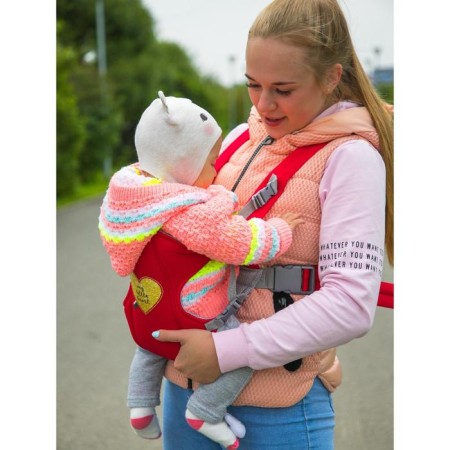 A backpack-kangaroo for the baby "My heart", from 3 to 10 kg-10