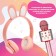 Gamberry set "Bunny": microphone, headphones with ears