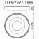 Ceiling light Mantra Coin, Led, 2500lm, 2700-5000k, 68 mm, white color