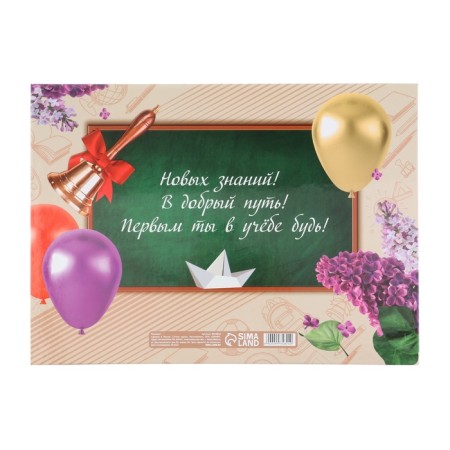 Tablet for graduation "primary school graduate", school board, 21.8 x 30 cm-3