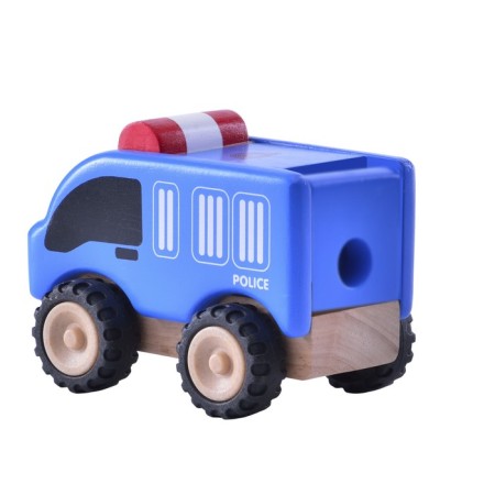 Wooden toy Miniworld "Police Machine"-1