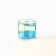 Gel candle in a glass Winter is.. "New Year's miracles", without aroma, a strict-layer, 2.5 x 2.5 x 2.5 cm