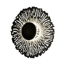 Бра Gerhort G62153/1wL BK, 1хLED, 5х30х30 см, цвет чёрный