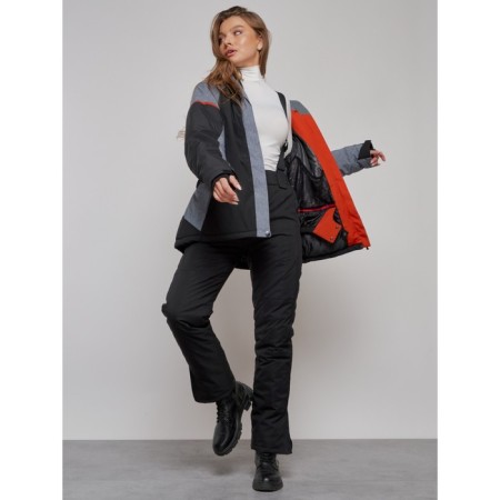 Ski jacket women's, size 54, black color-21