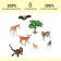 Set of figures "World of Wild Animals", 9 figures