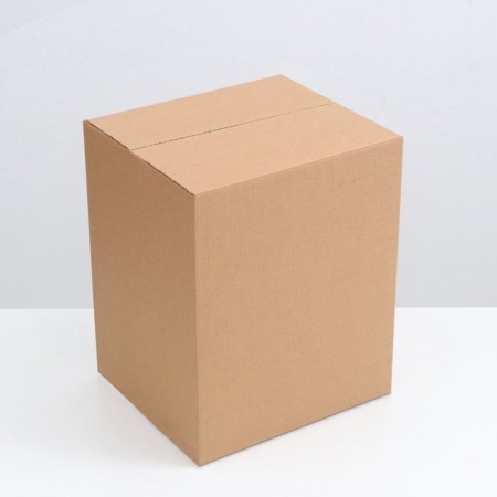 The box is folding, brown, 31 x 26 x 38 cm-1
