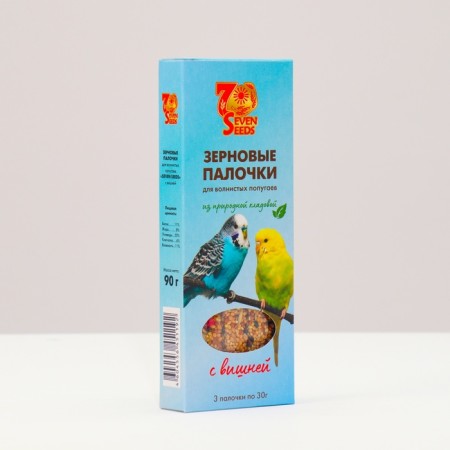 SEVEN SEEDS sticks for parrots with cherries, 3 pcs, 90 g