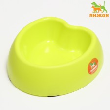 Heart bowl 23.5 x 22 x 6 cm, green
