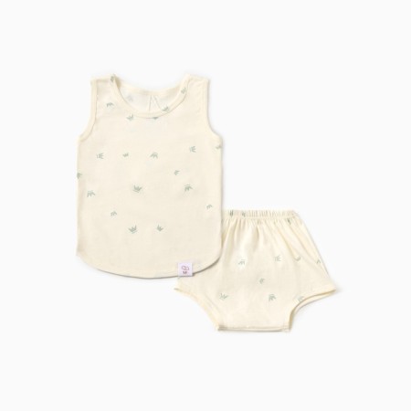 Kit (T-shirt and shorts) children's minku, milk color, height 86-92 cm-5