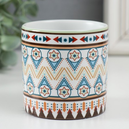 Bank for candles ceramics "Scandy" 200 ml 7.3x7.3x7.3 cm