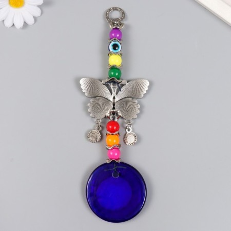 Suspension from the evil eye "Butterfly" 22.5 cm mix-2
