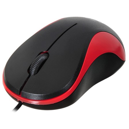 Mouse call 115s black/red optical (1200DPI) USB for laptop (3but)-6