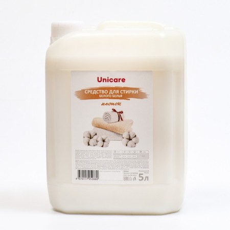 Unicare liquid for washing white linen, PND, 5L