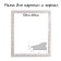 Frame for paintings (mirrors) 50 x 60 x 4 cm, tree "Versailles", white-gold