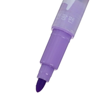 A set of markers-textbooks, 6 fluorescent colors, bilateral-4