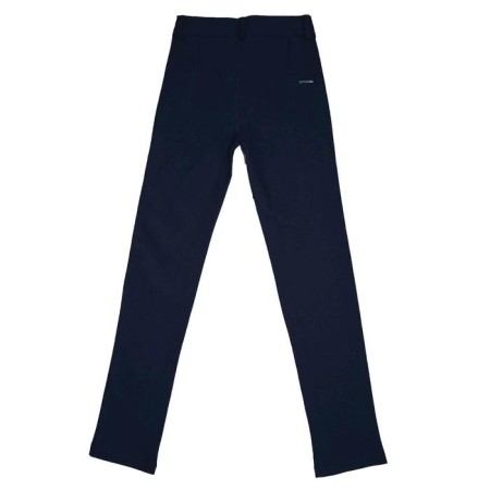 Pants for girls, height 128 cm, blue color-1