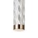 Bayerlux lamp "Minea" LED 18W gold 9x9x50-150 cm