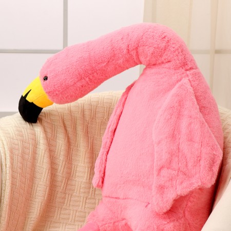 Soft toy "Flamingo", 160 cm, pink color-6