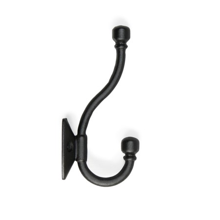 Furniture tundra hook TKD031, two -rod, black matte-3